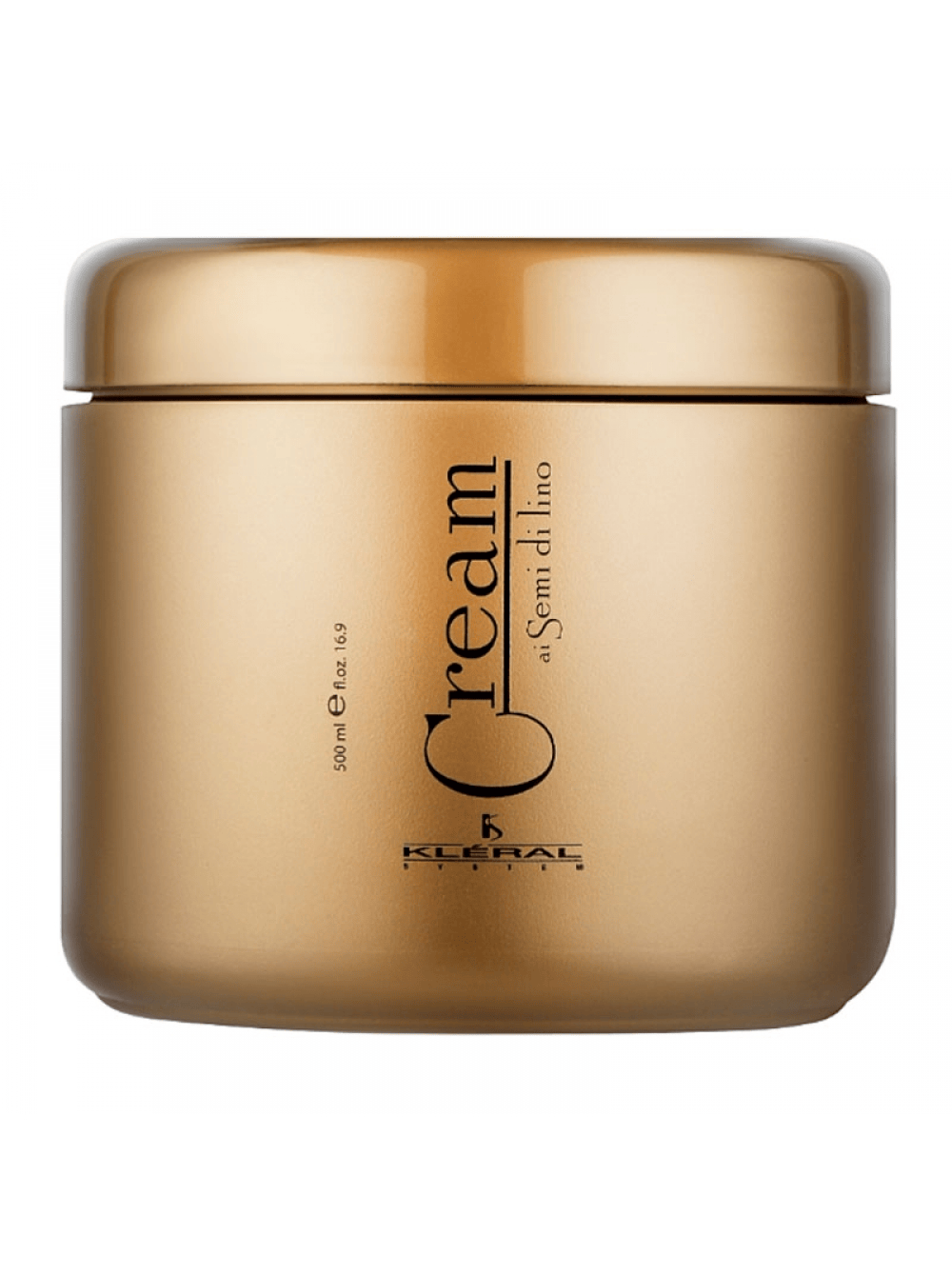 Відновлююча маска KLERAL System Semi di Lino Mask з олією льону для пошкодженого волосся, 500 мл