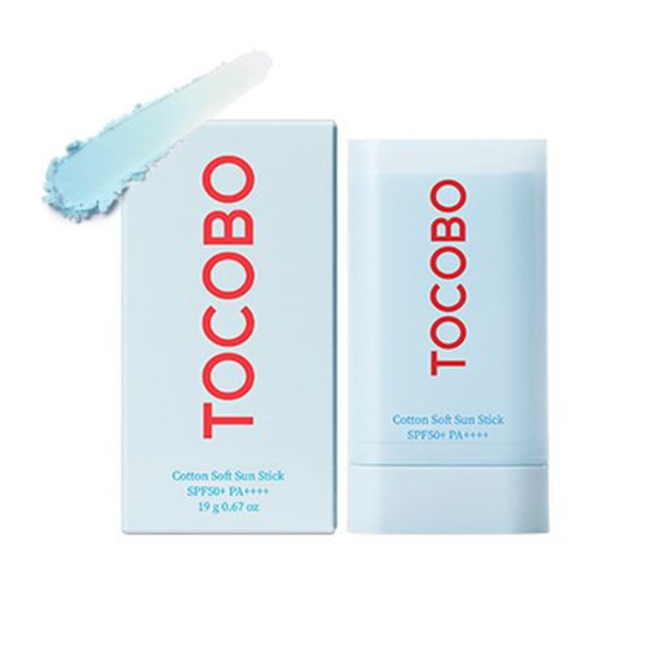 TOCOBO Cotton Soft Sun Stick SPF50+ PA++++ Сонцезахисний крем у стіку, 19г