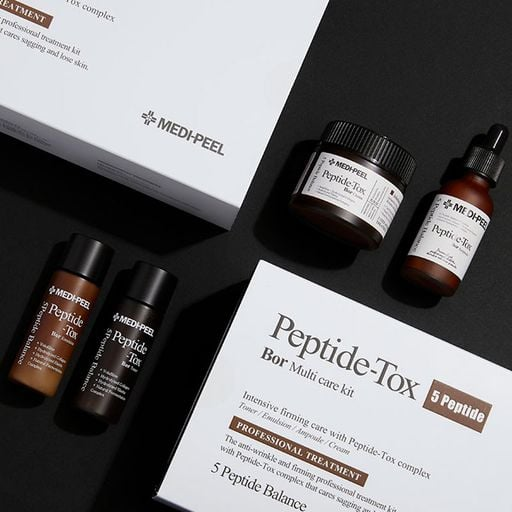 Набір для обличчя Medi-Peel Peptide-Tox Multi Care Kit (тонер, 30 мл + емульсія, 30 мл + сироватка, 30 мл + крем, 50 г)
