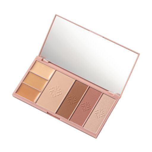 Палетка для контурінгу обличчя Bogenia Angelic Correction Palette BG906, 001, 33.9 г