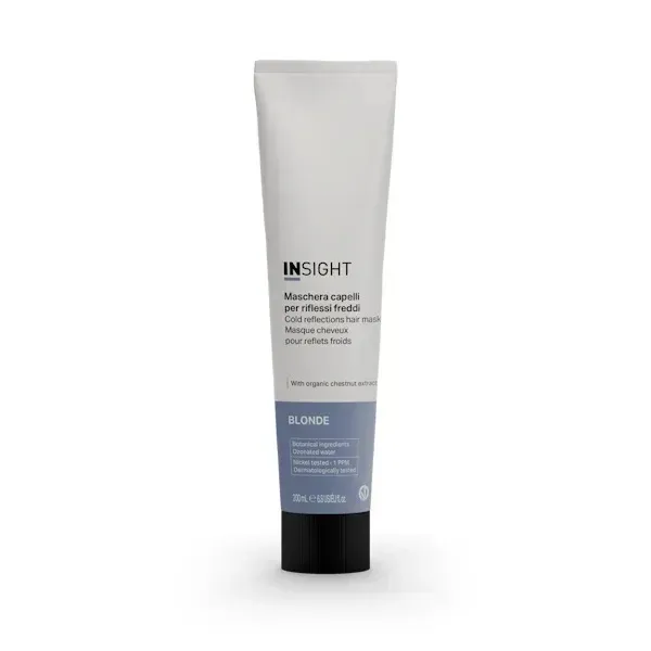 Маска для підсилення холодних відтінків блонду Insight Blonde Cold Reflections Mask, 200 мл