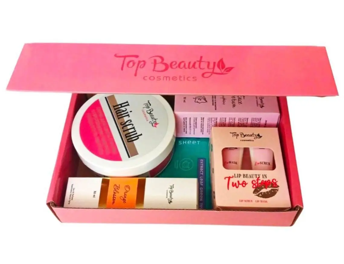 Подарунковий набір косметики Top Beauty Hello Beautiful Flocs Delivering Love