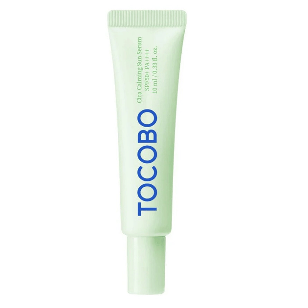 Заспокійлива сонцезахисна сироватка Tocobo Cica Calming Sun Serum SPF50 PA++++ мініатюра 10 мл.