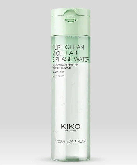 Міцелярна вода Kiko Milano Pure Clean Micellar Water To All Skin Types 200 мл