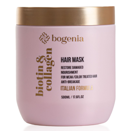 Оптом Маска з біотином і колагеном Bogenia Biotin& Collagen BG451 №003 - 450 мл - BTS BeautyToSale