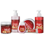 Бокс подарунковий набір доглядовий для тіла Top Beauty Cherry & Almond Вишня та мигдаль (6 товарів у коробці)