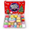 Адвент календар - Сквіші Squishy mystery advent coutdown calendar - 24 комірки