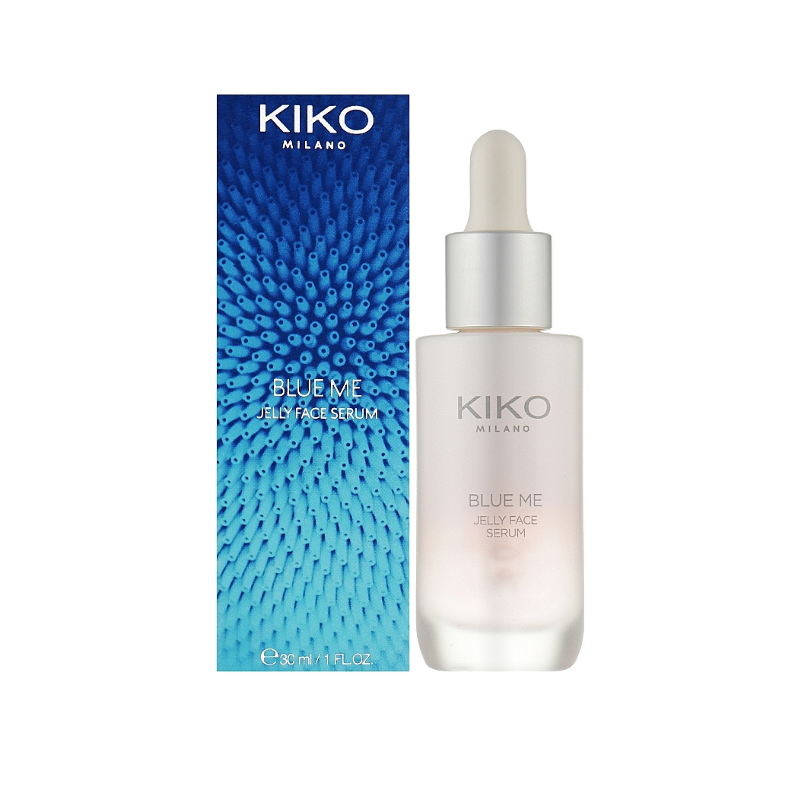 Сироватка для обличчя kiko blue me jelly face serum 30мл