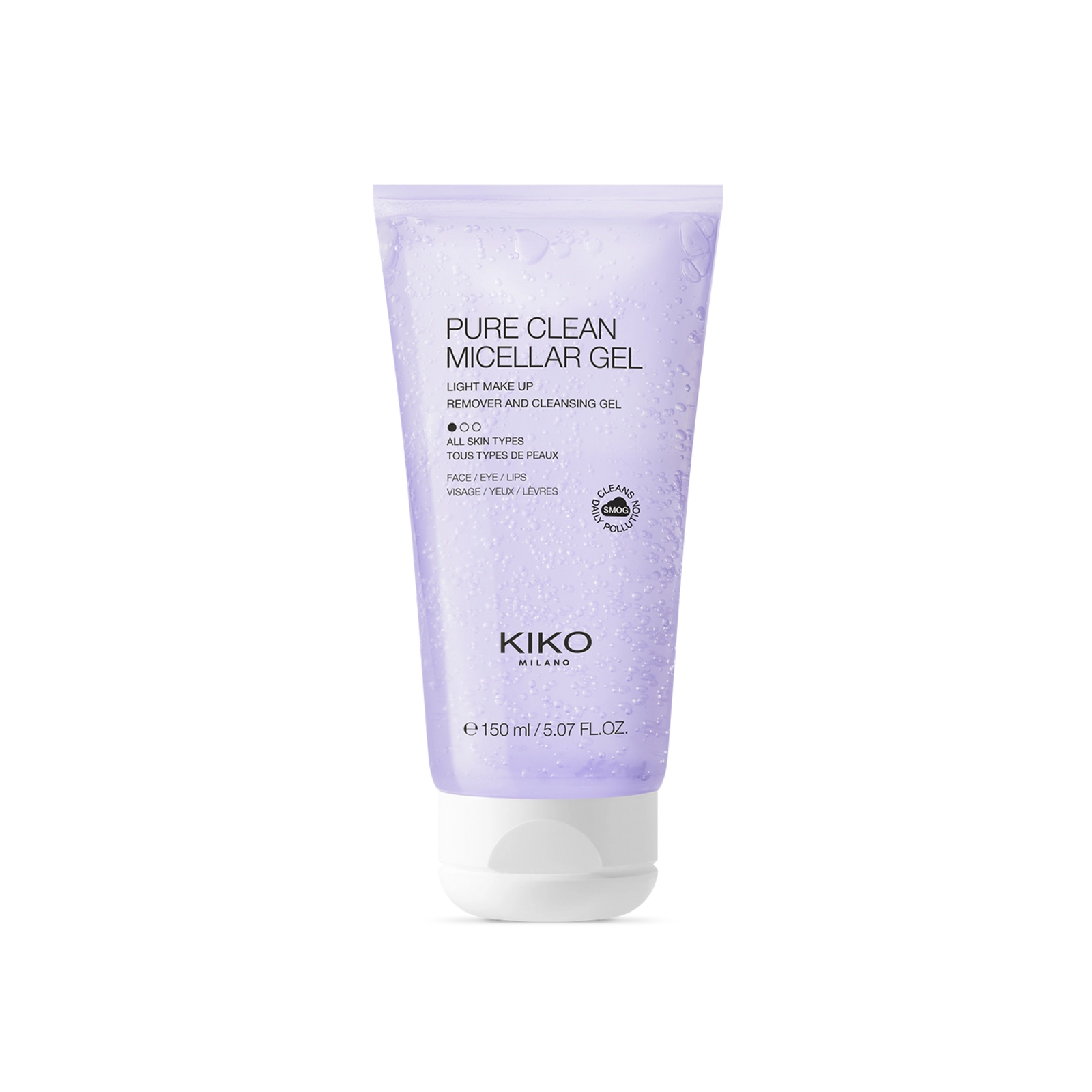 KIKO Pure Clean Micellar Gel Міцелярний гель для вмивання, 150 мл