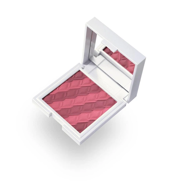 Шовковисті рум'яна з матовим і сяючим фінішем Kiko Milano Holiday Première Charming Duo Blush - 02 Mauve Appearance - BTS BeautyToSale