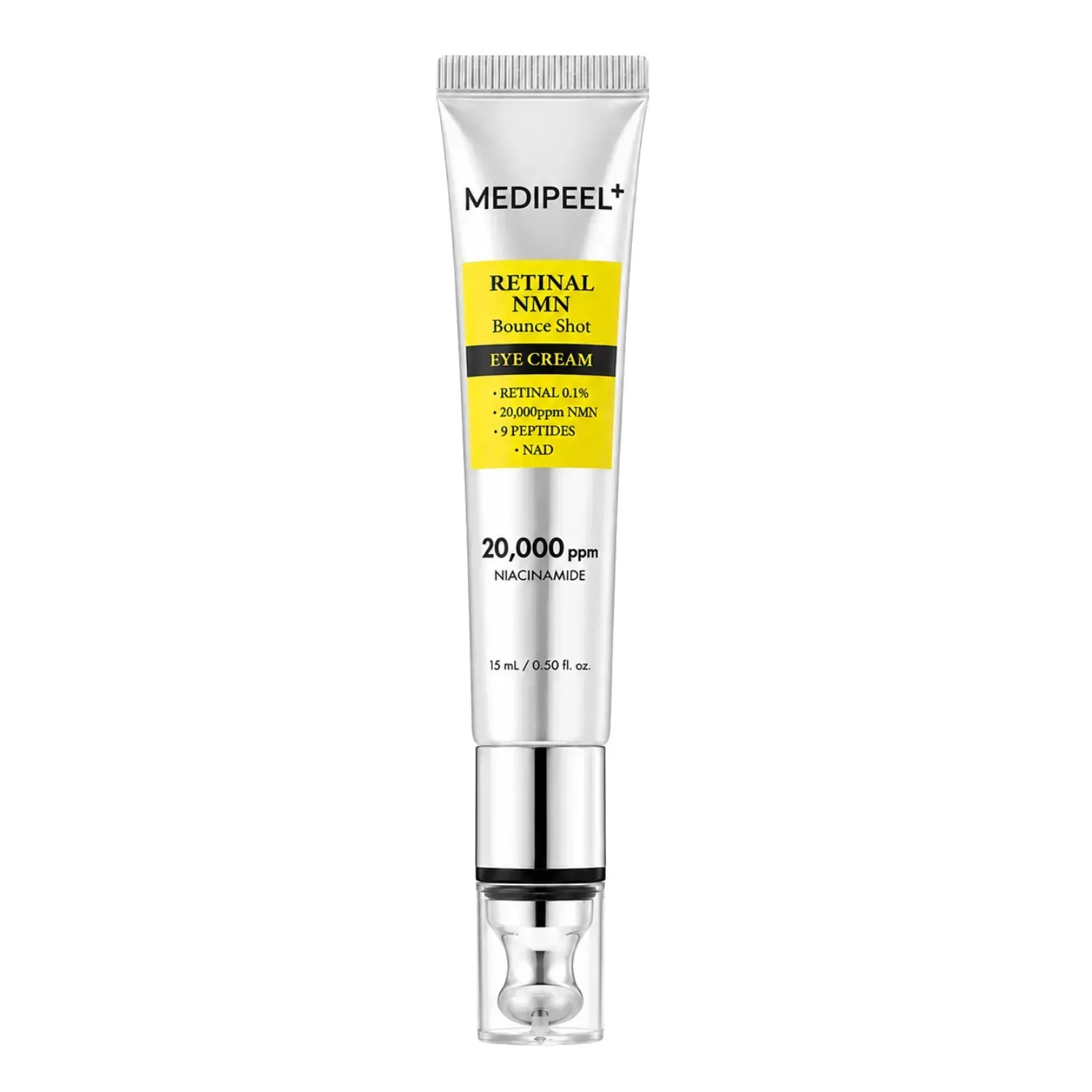 Крем для шкіри навколо очей з ретиналем та NMN Medipeel Retinal NMN Bounce Shot Eye Cream, 15 мл