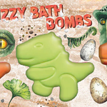 Chlapu Chlap Dinosaurs шипляча бомбочка для ванни 3шт